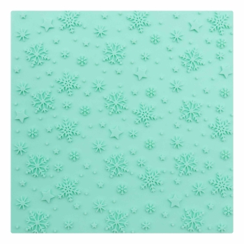 Fondant Embossing Mould - Snowy Nights